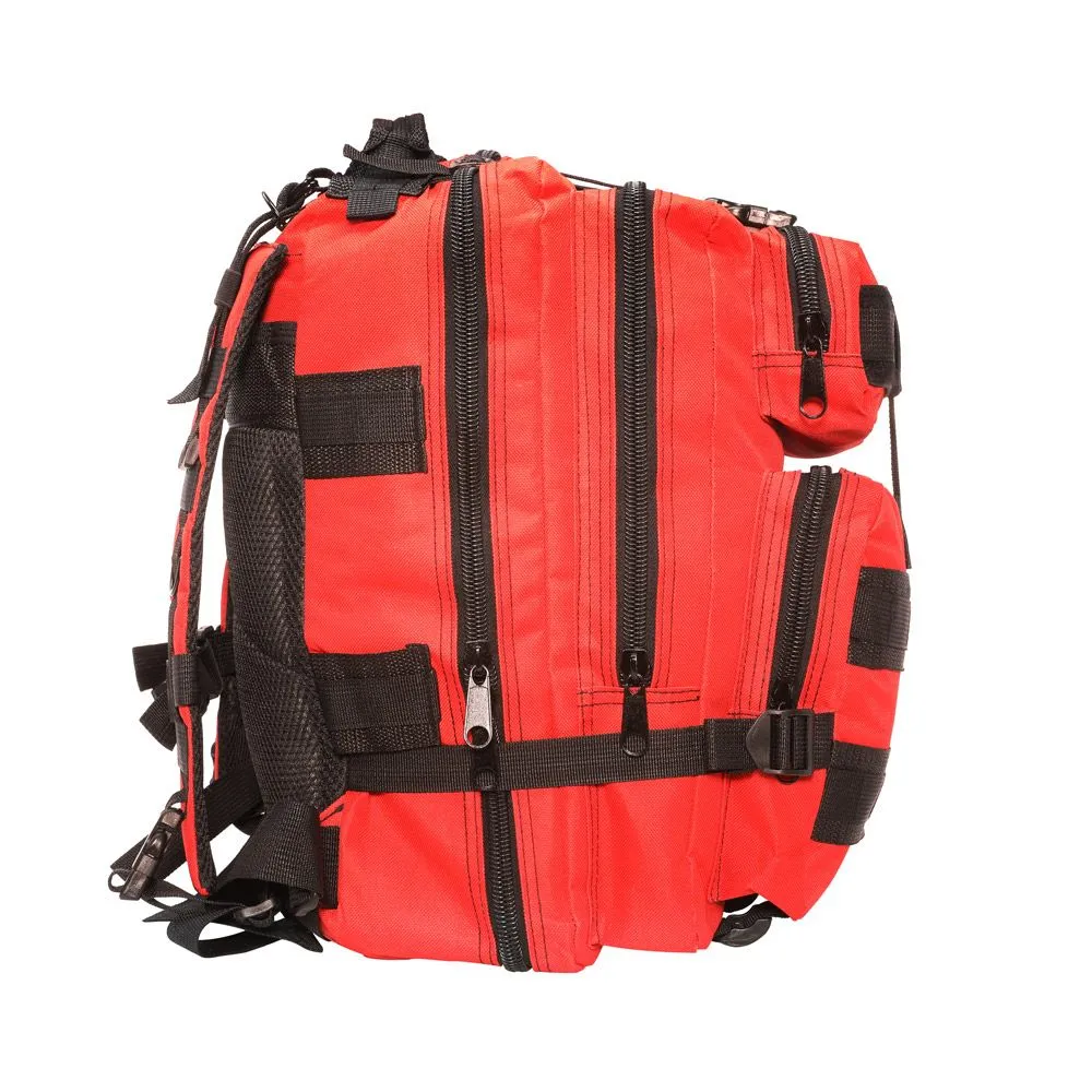 2 Person Emergency Preparedness Kit /  Red Survival Backpack  (72 Hours) Stealth Angel Survival