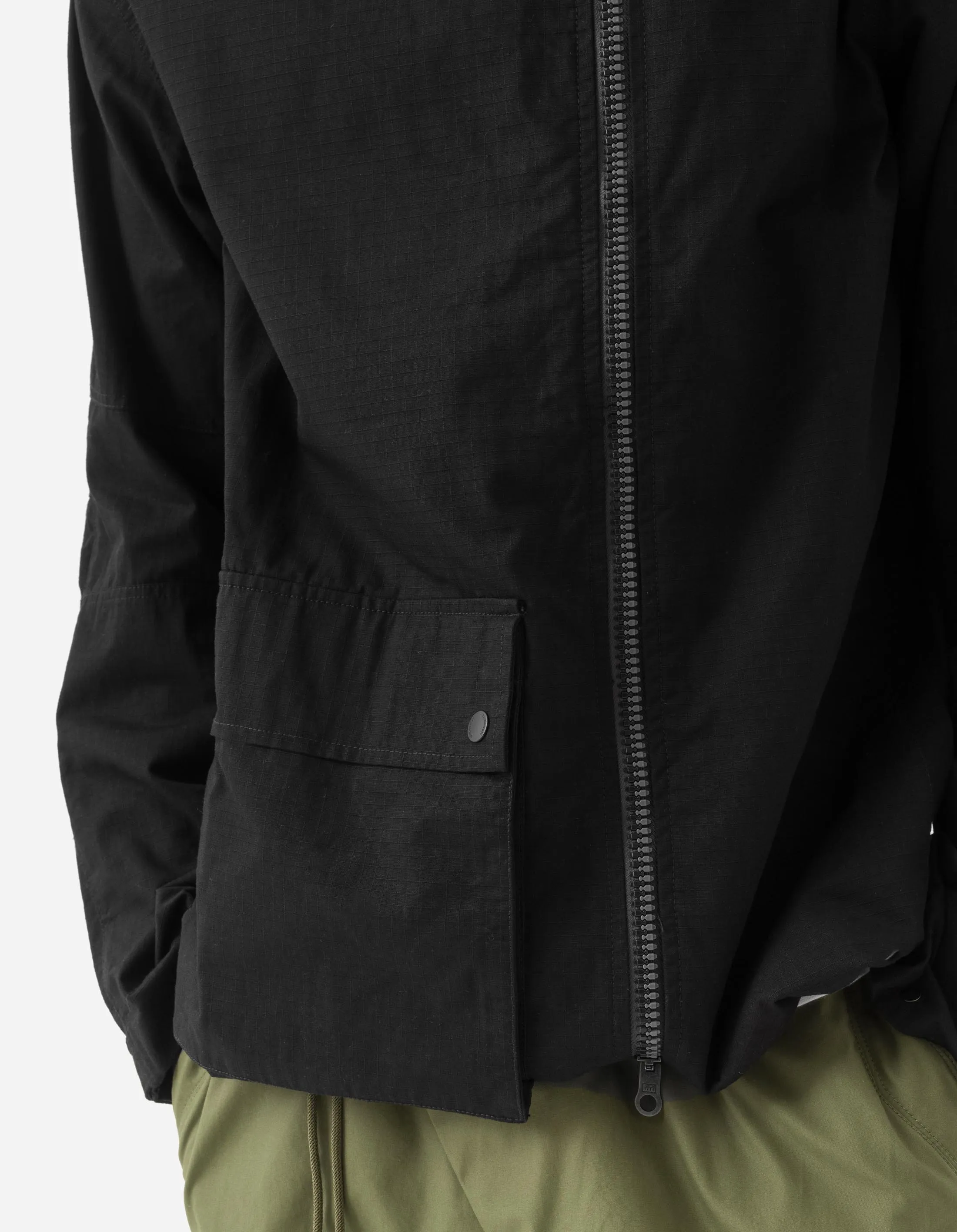 5222 Reversible Cordura Asym Parka Black/Subdued Night