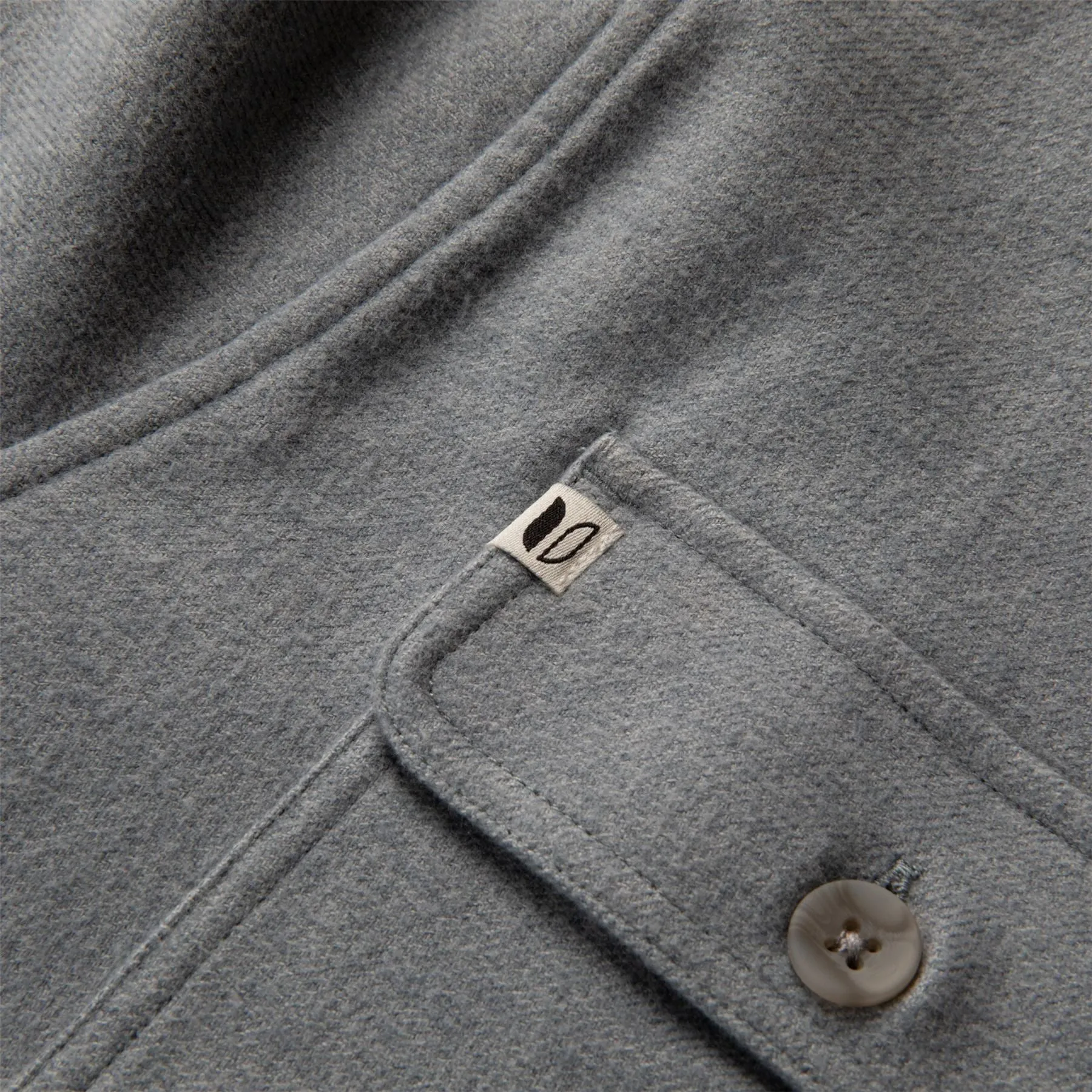 Anchorage Shacket Grey Heather - 2024