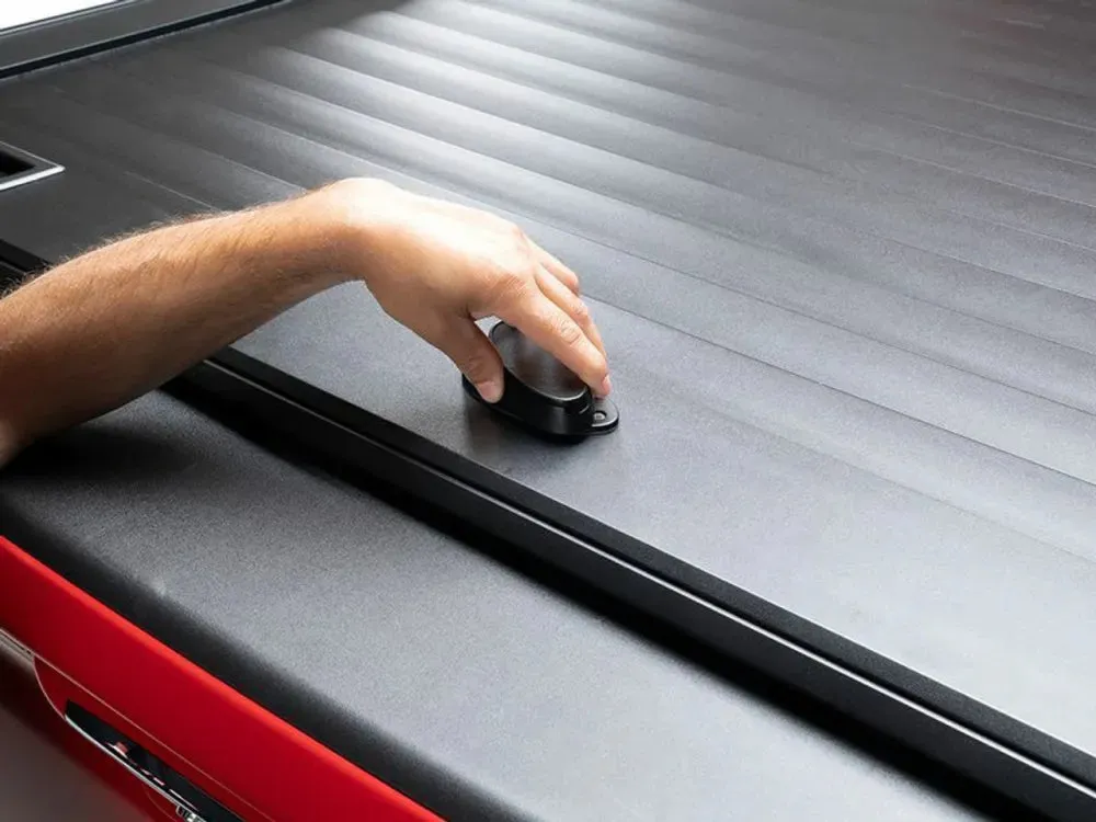 A.R.E. Double Cover Retractable Truck Bed Tonneau Cover for RAM 1500