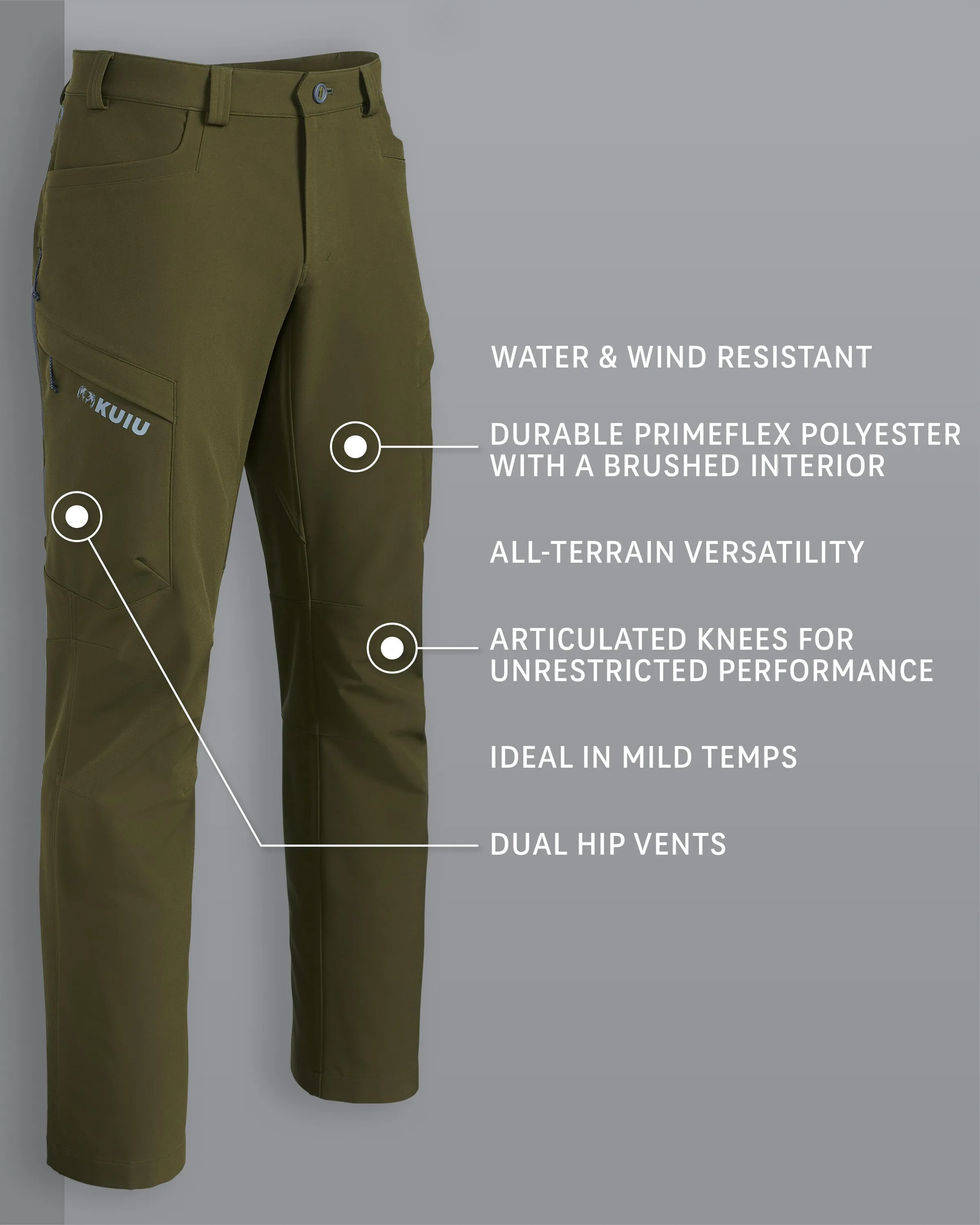 Attack Pant | Dark Moss