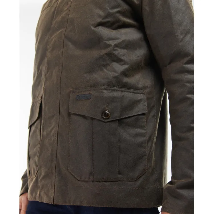 Barbour Sheldon Wax Jacket - Brown