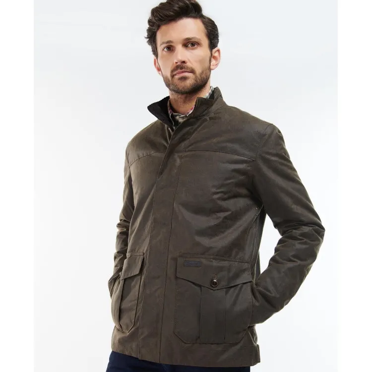 Barbour Sheldon Wax Jacket - Brown