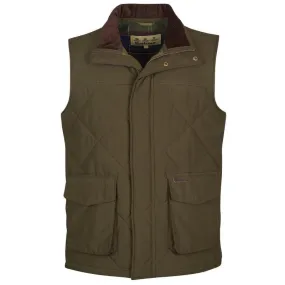 Barbour Winterdale Quilted Mens Gilet - Dark Olive