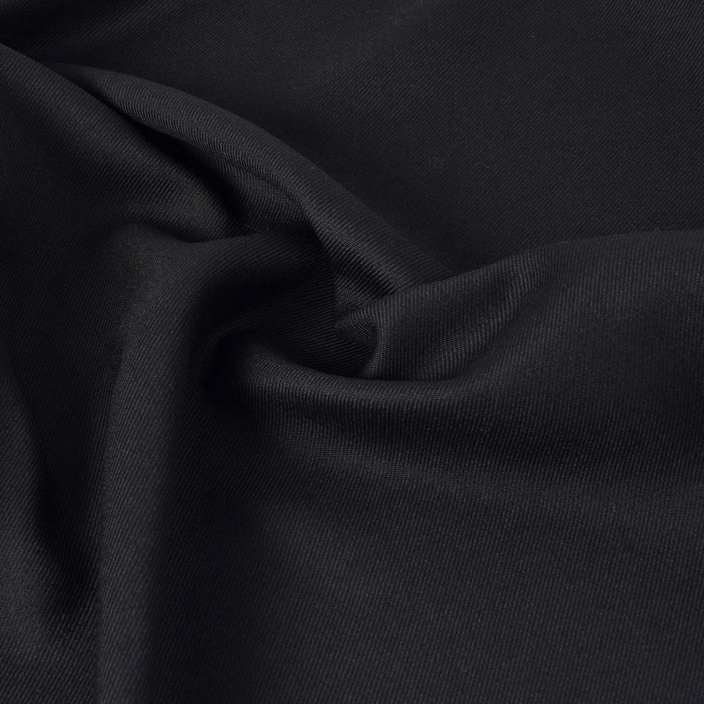 Black Heavy Twill Coating Fabric 2268