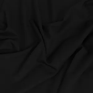 Black Wool Polyester 1564