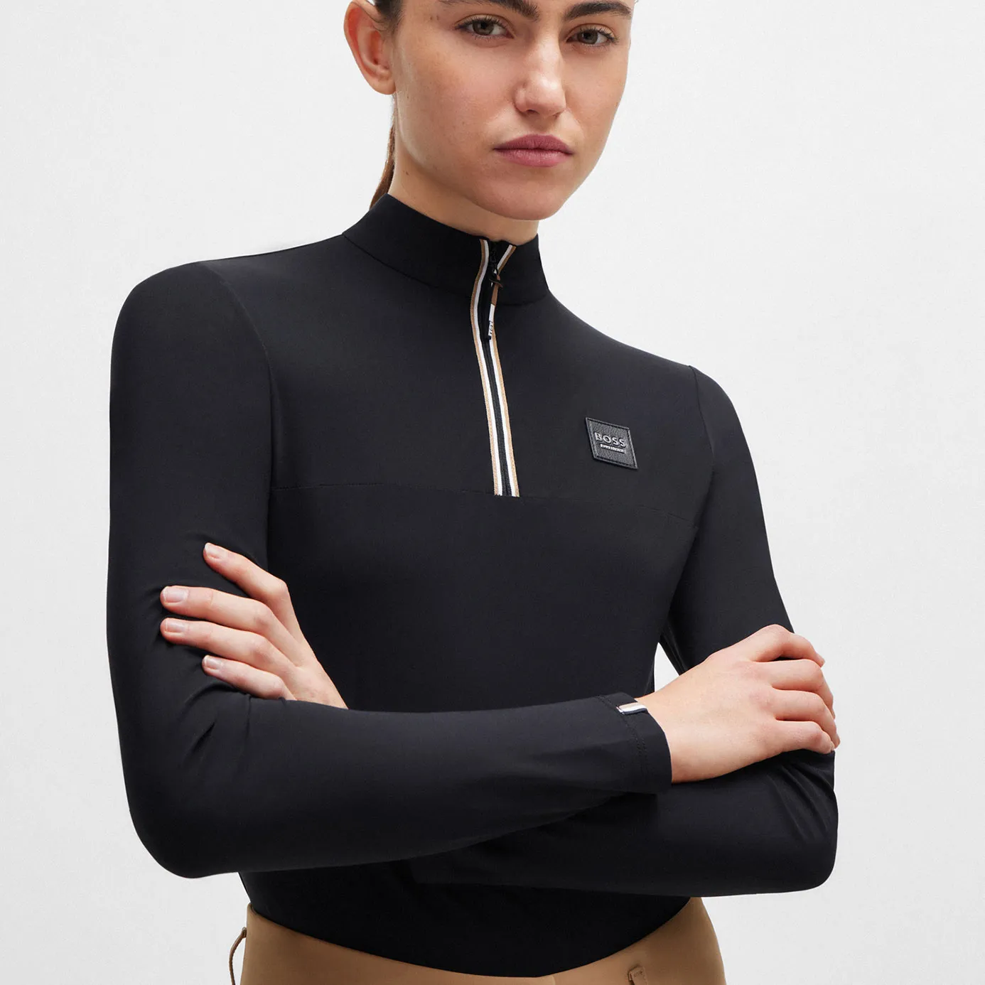 BOSS Equestrian Frances Base Layer - Black