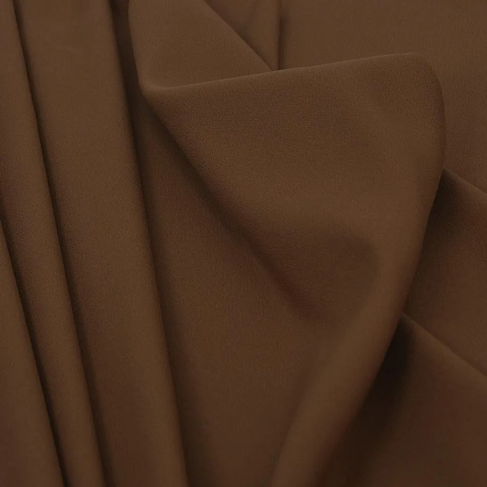 Brown Crepe Satin 1540