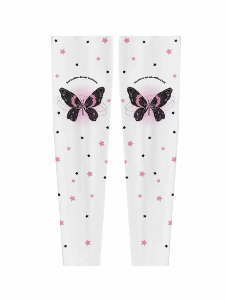 Butterfly arm warmers