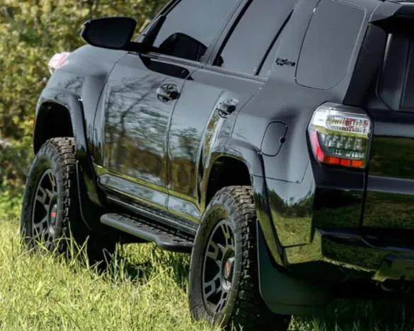 Cali Raised LED 2010-2024 Toyota 4Runner Step Edition Bolt On Rock Sliders