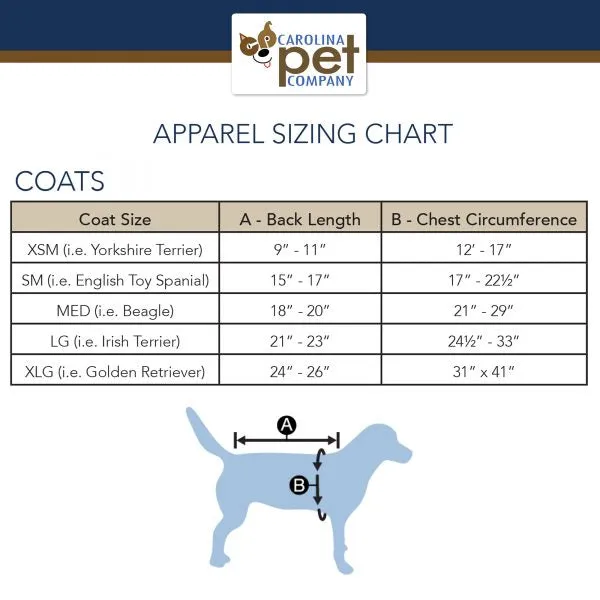 Carolina Pet Company - Rocky Mountain National Park Dog Coat