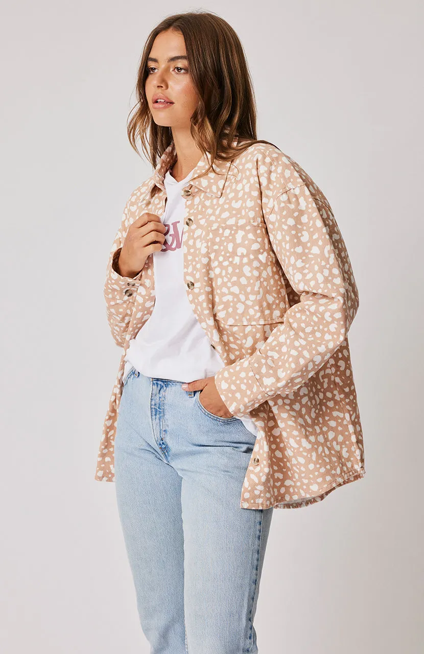 Cassie Maple Leopard Shacket