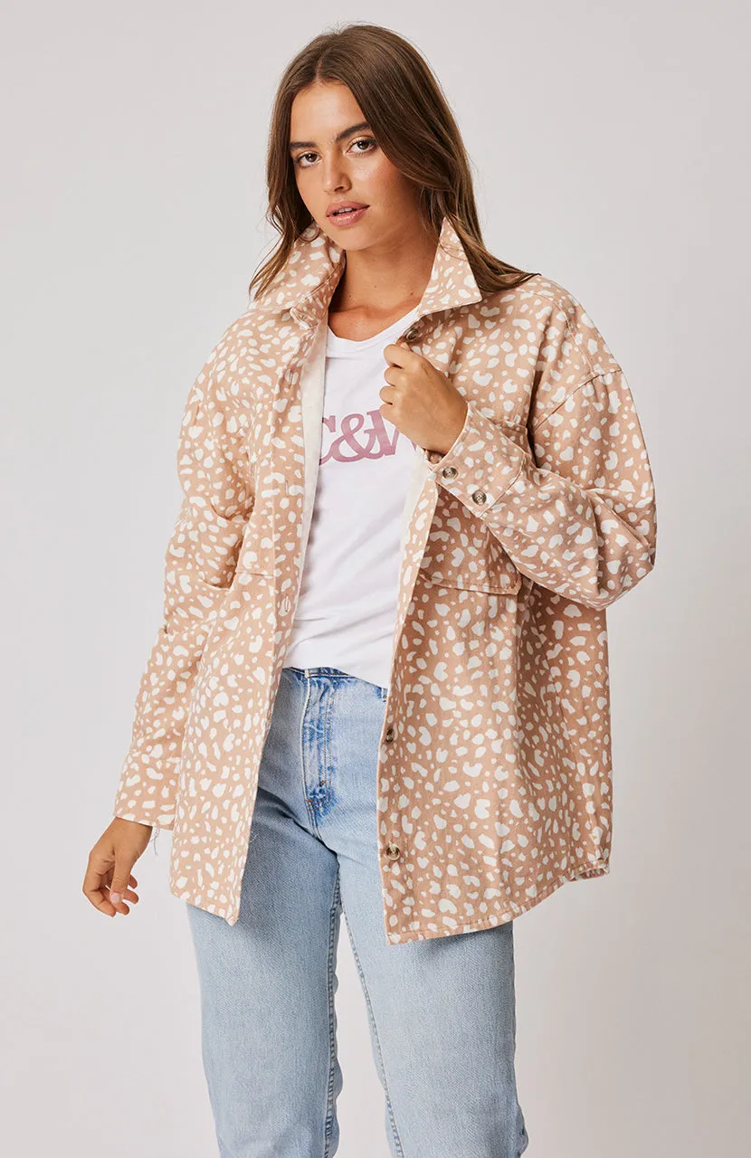 Cassie Maple Leopard Shacket