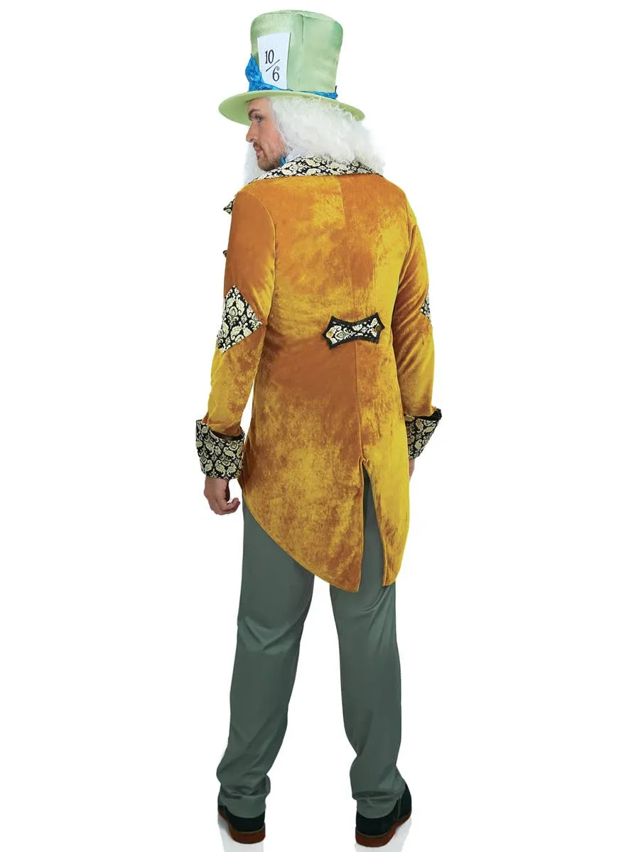 Classic Mad Hatter Deluxe Mens Wonderland Costume