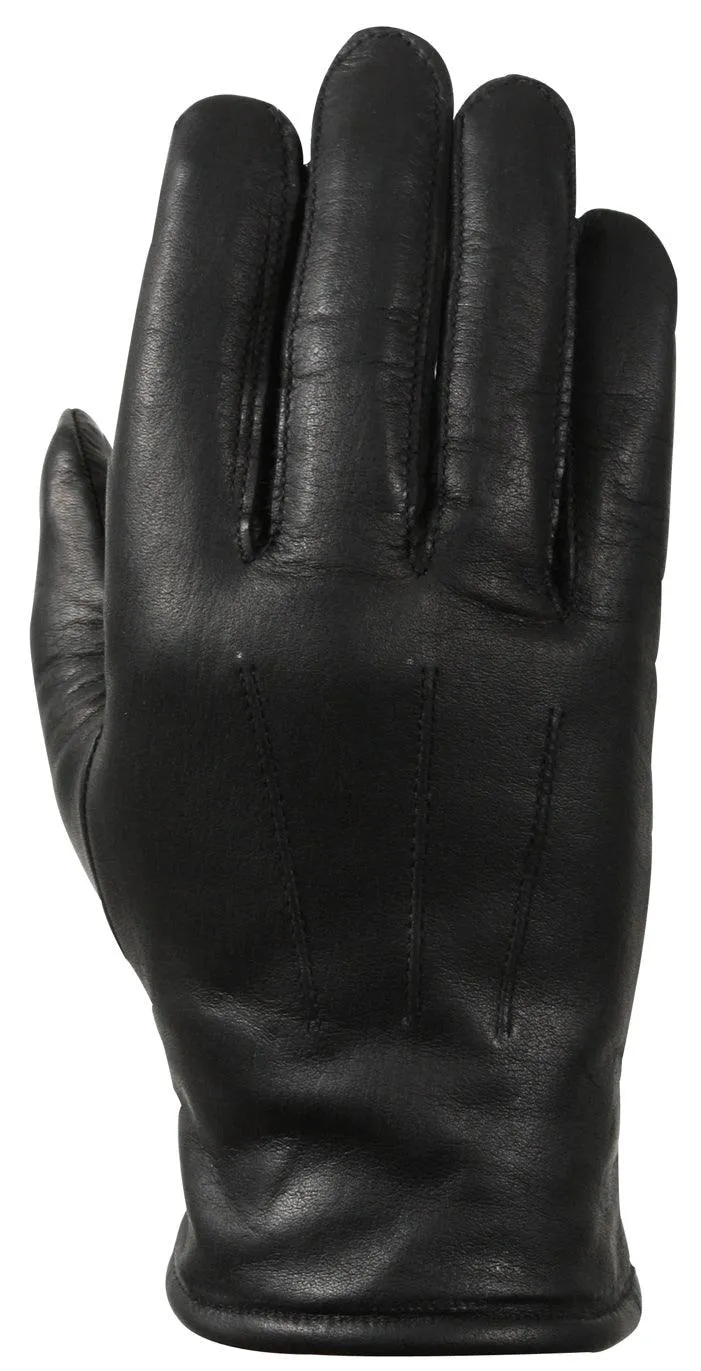 Cold Weather Leather Police Gloves