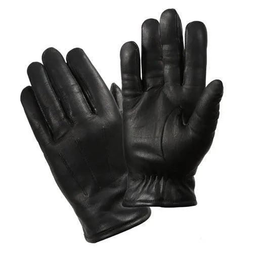 Cold Weather Leather Police Gloves