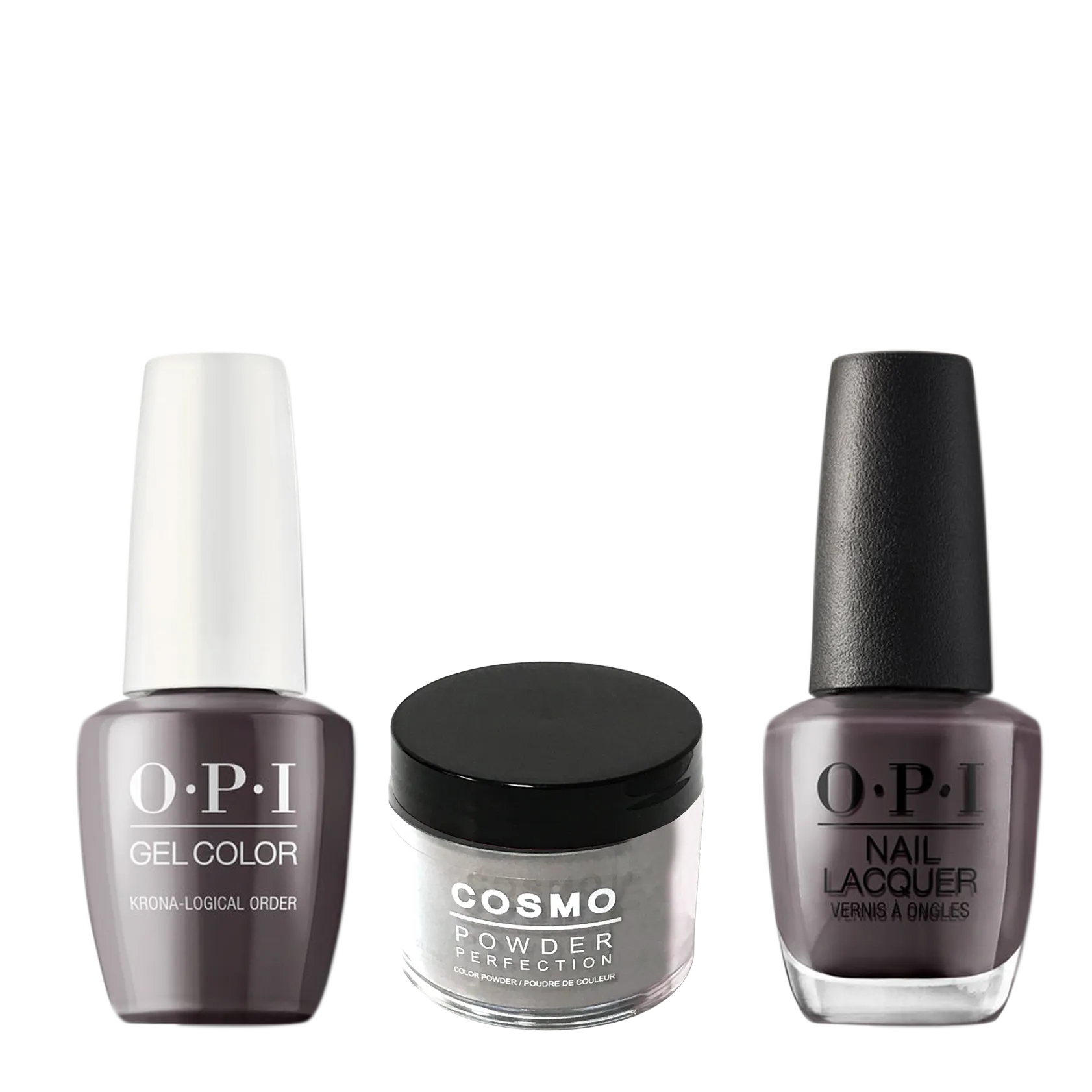 Cosmo 3in1 Dipping Powder   Gel Polish   Nail Lacquer (Matching OPI), 2oz, CI55