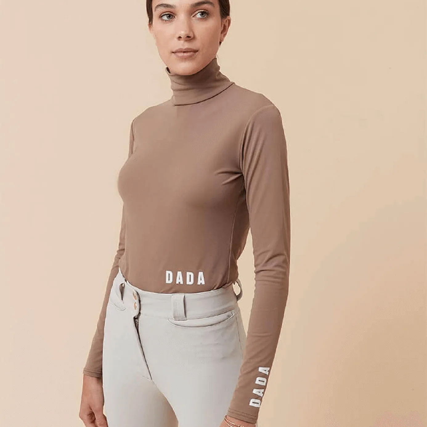 Dada Sport Consul Funnel Neck Base Layer - Moka