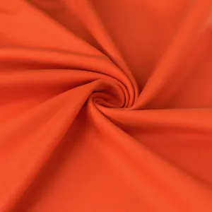 Deadstock Wool Cashmere Blend Coating - Orange