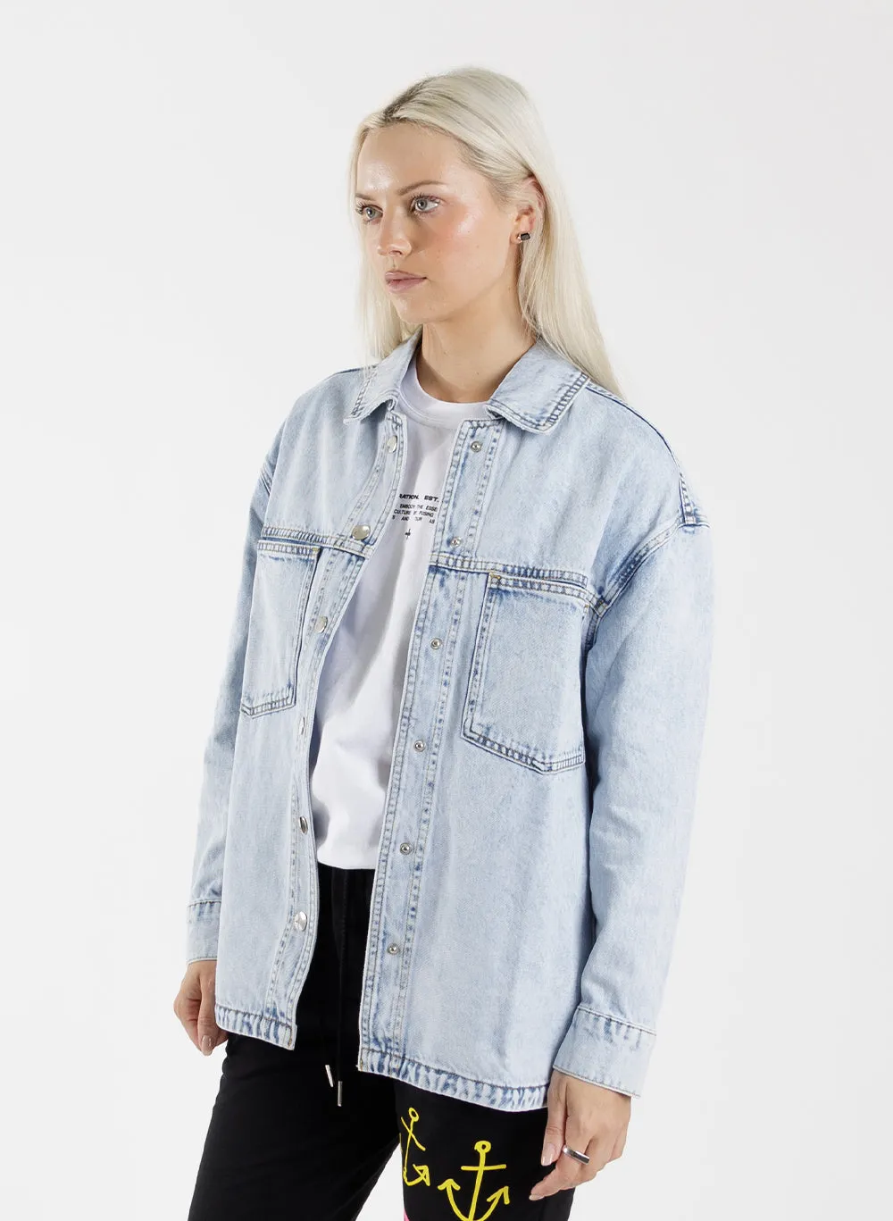 Denim Shacket