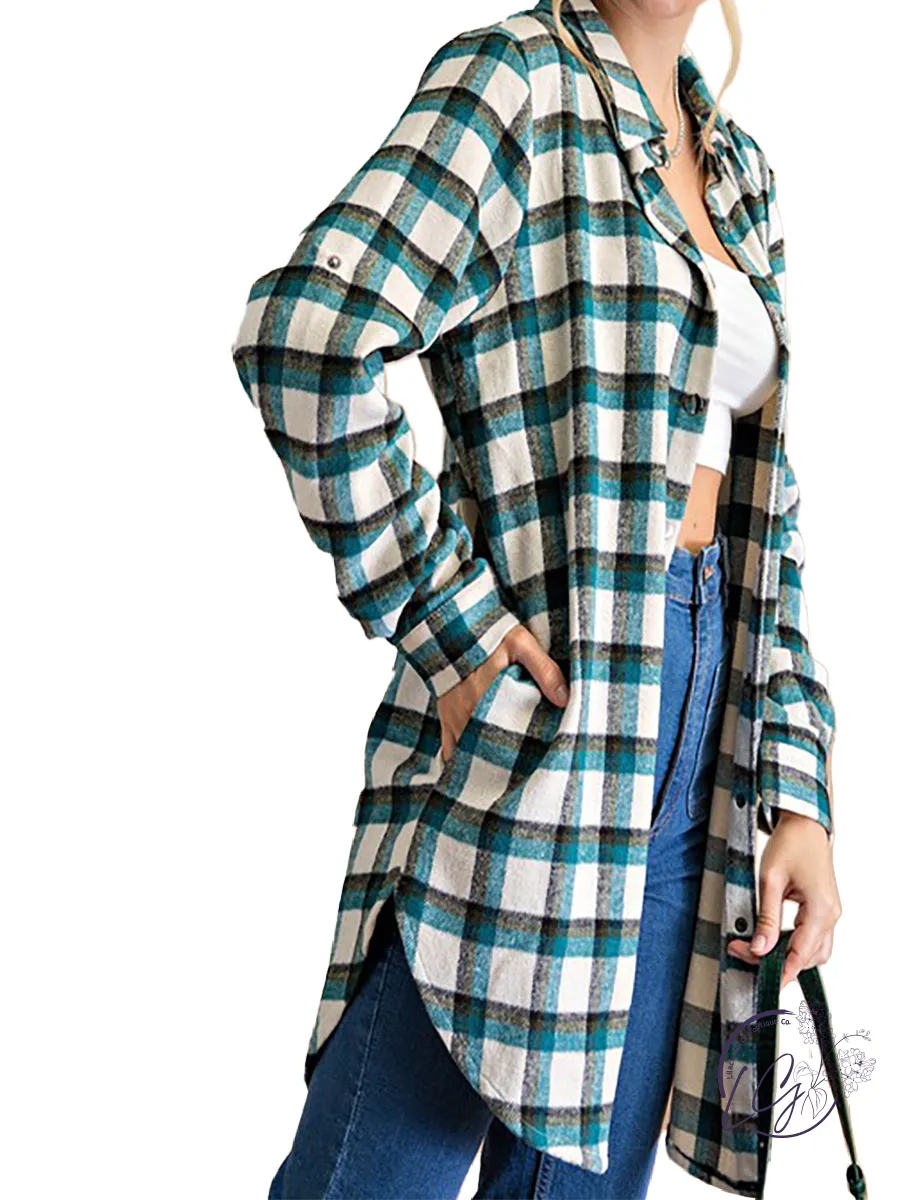 Dreaming of You Plaid Shacket