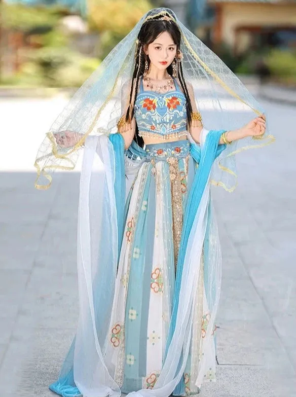 Dunhuang Fairies, Feitian Style Hanfu, Mirage 海市蜃楼