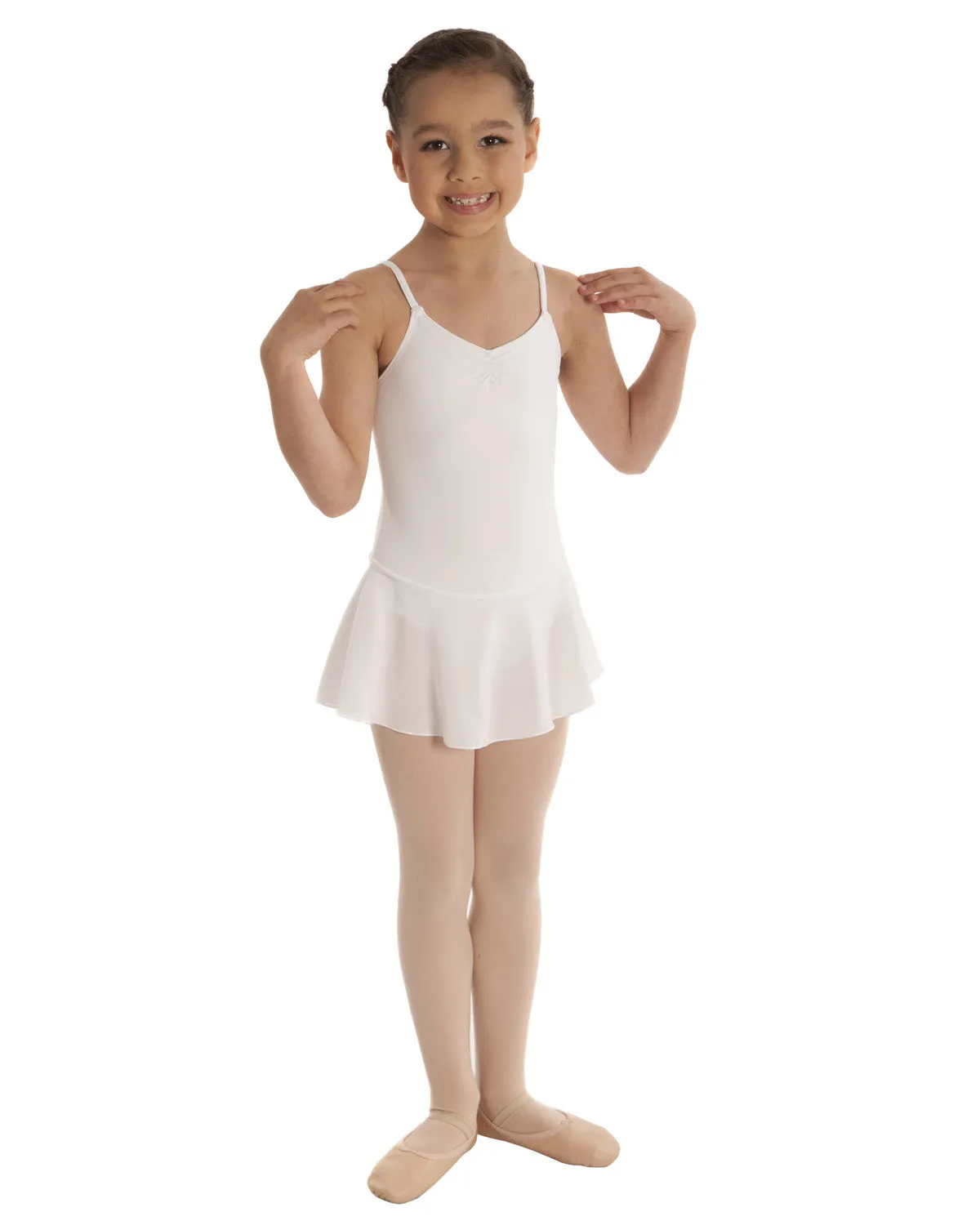 Energetiks Camisole Leotard with Skirt, Childs, CL61