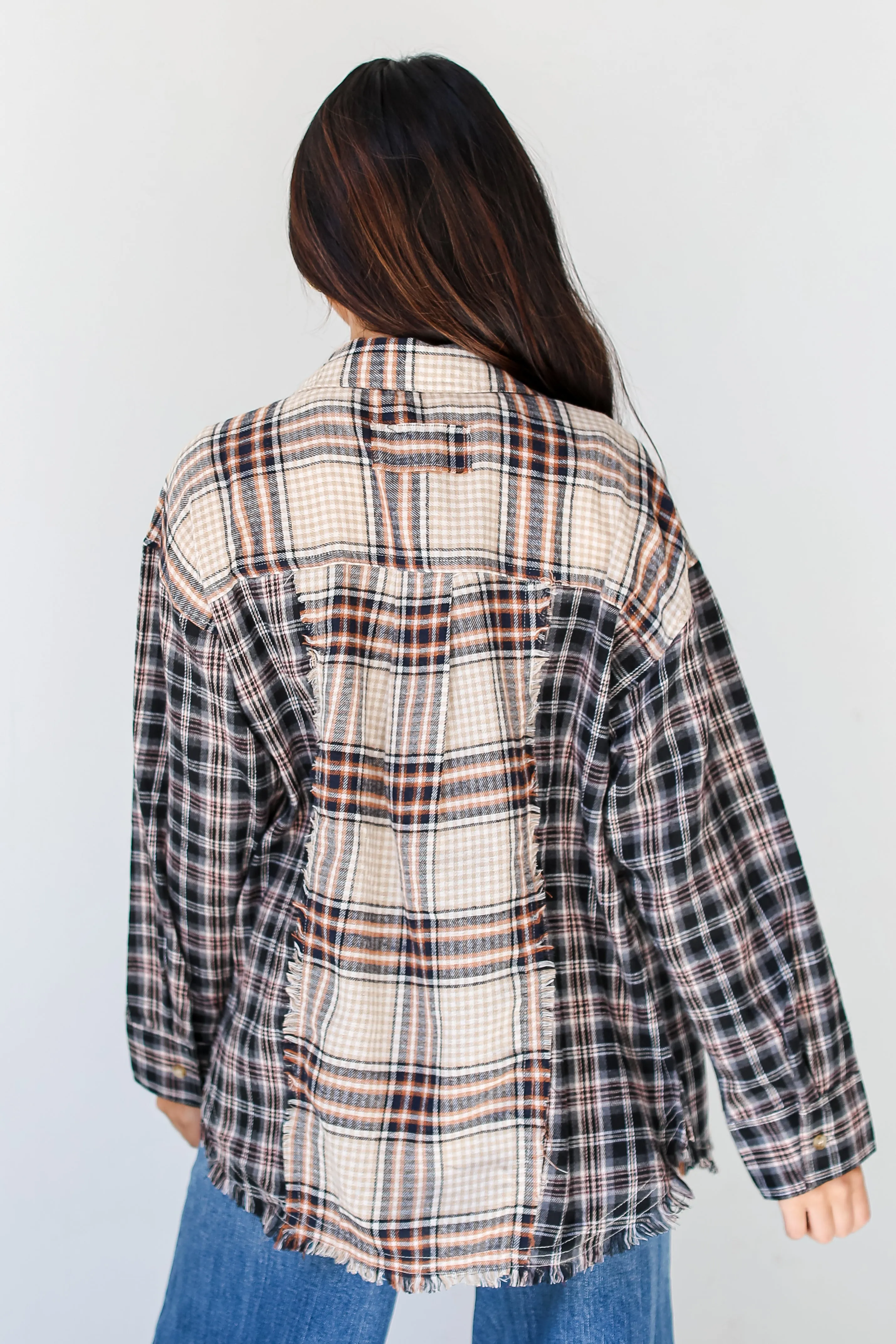 FINAL SALE - Plaid Times Color Block Flannel