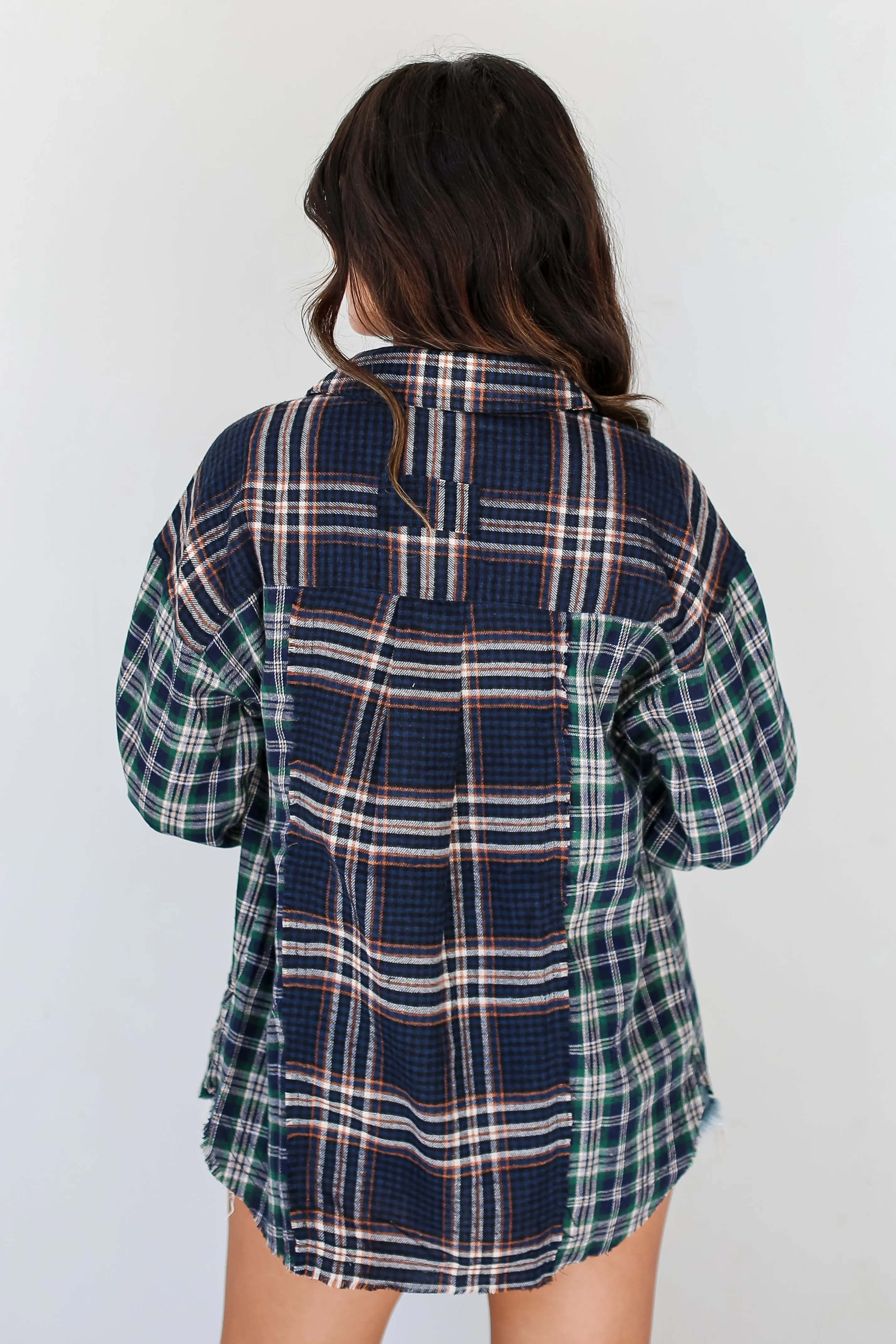 FINAL SALE - Plaid Times Color Block Flannel