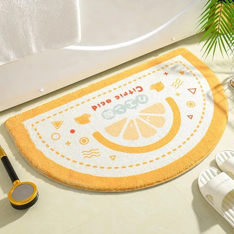 Floral Non-Slip Kawaii Doormats