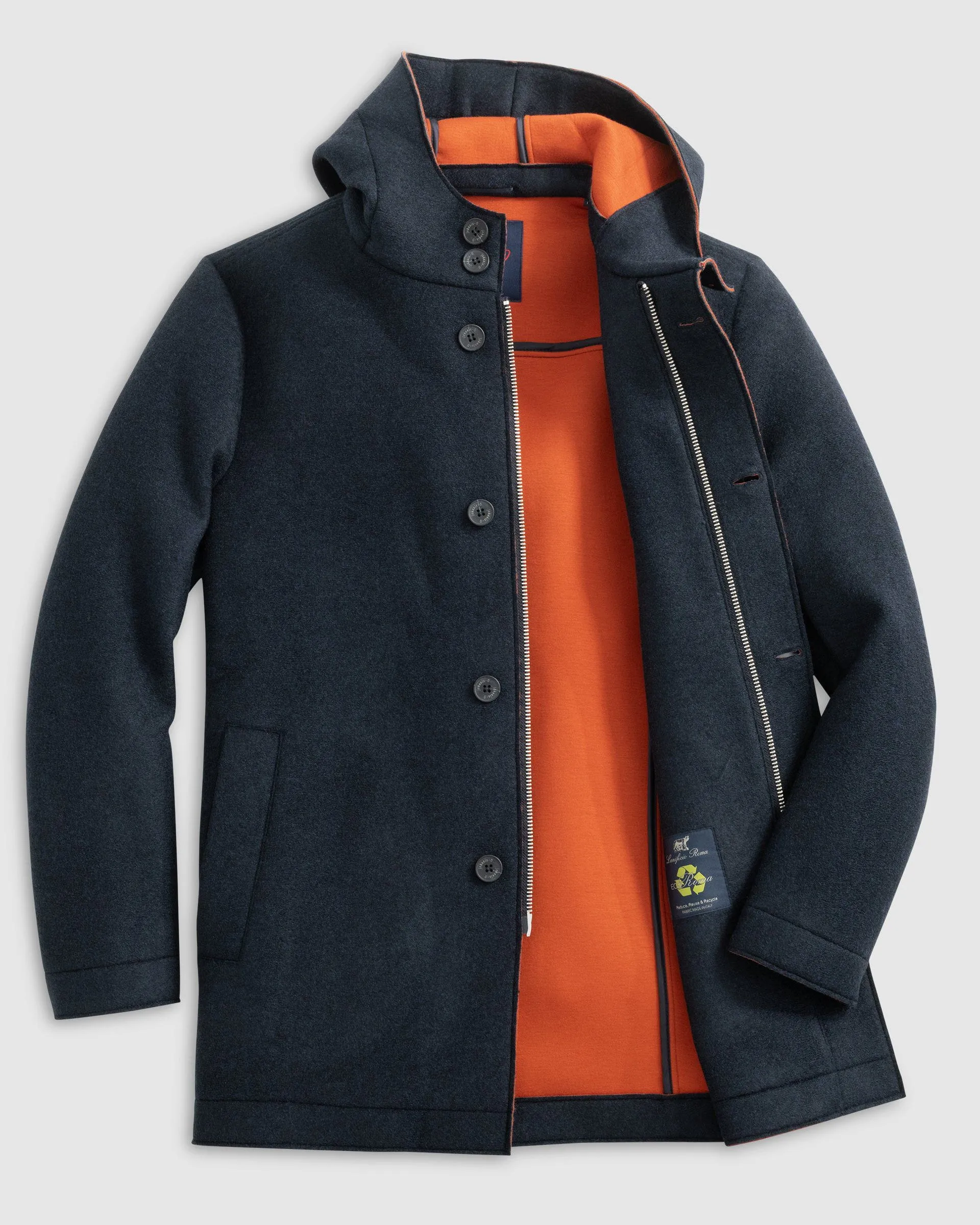 Gerald Hooded Car Coat