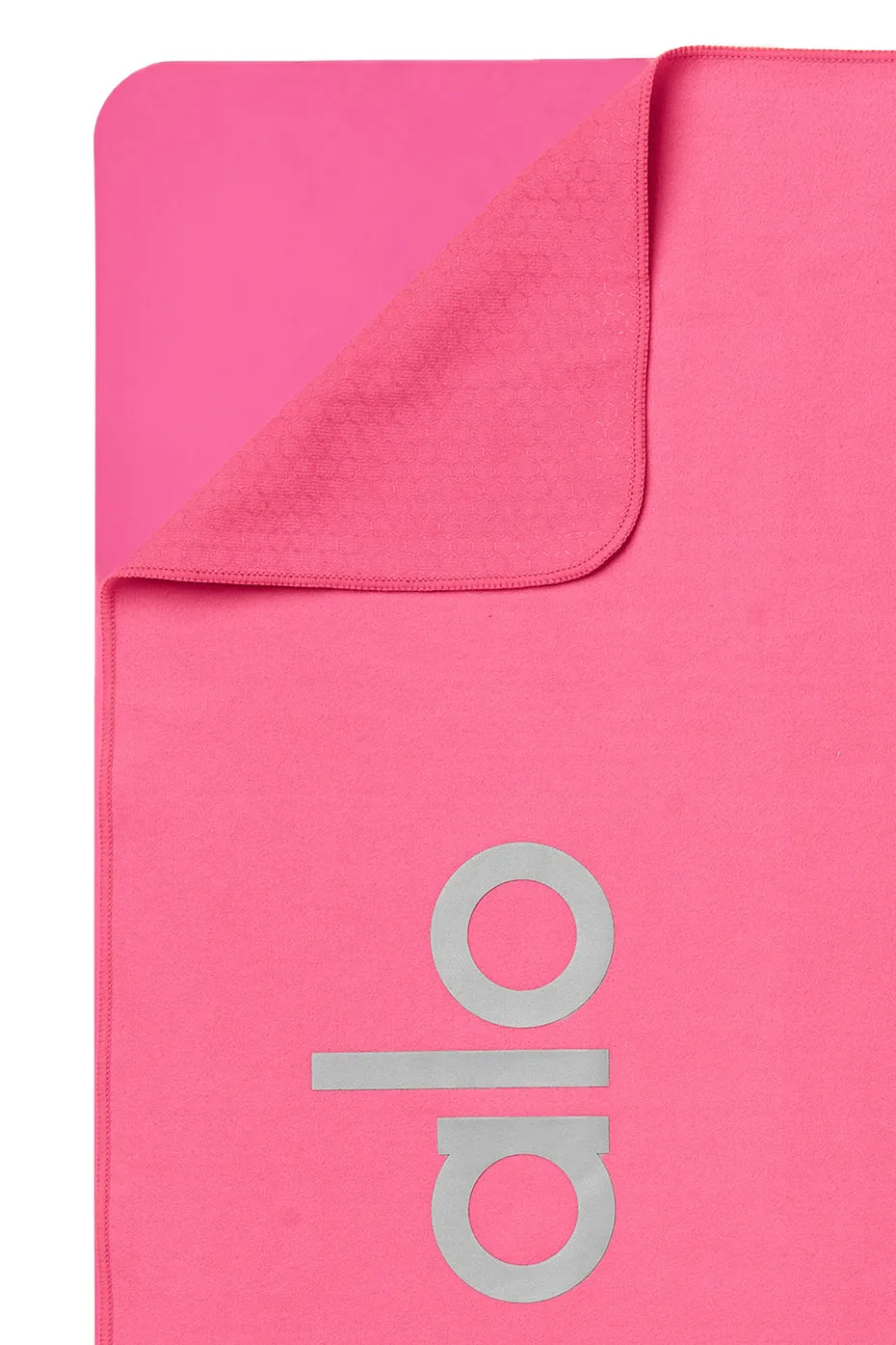 Grounded No-Slip Towel - Hot Pink