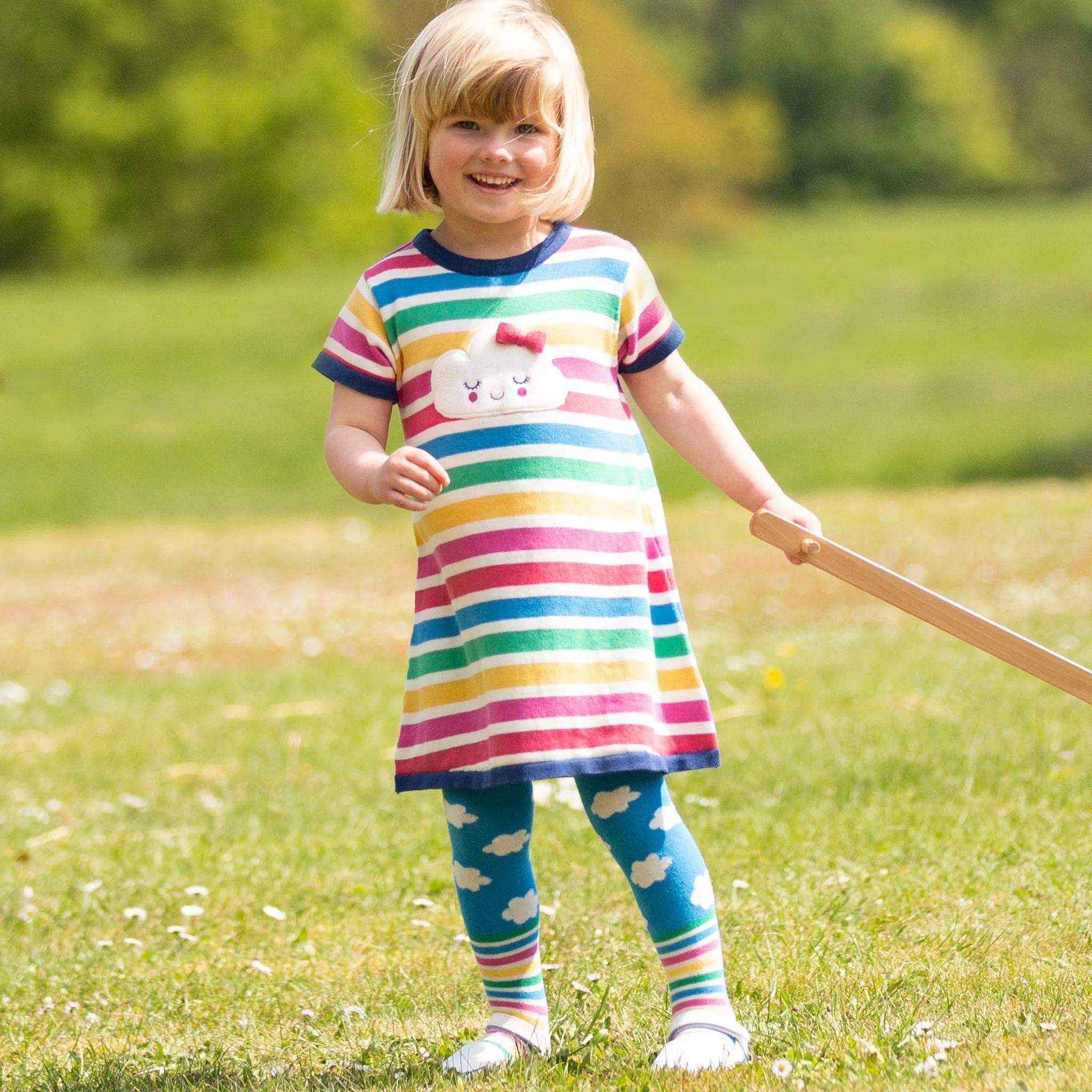 Happy cloud knit dress