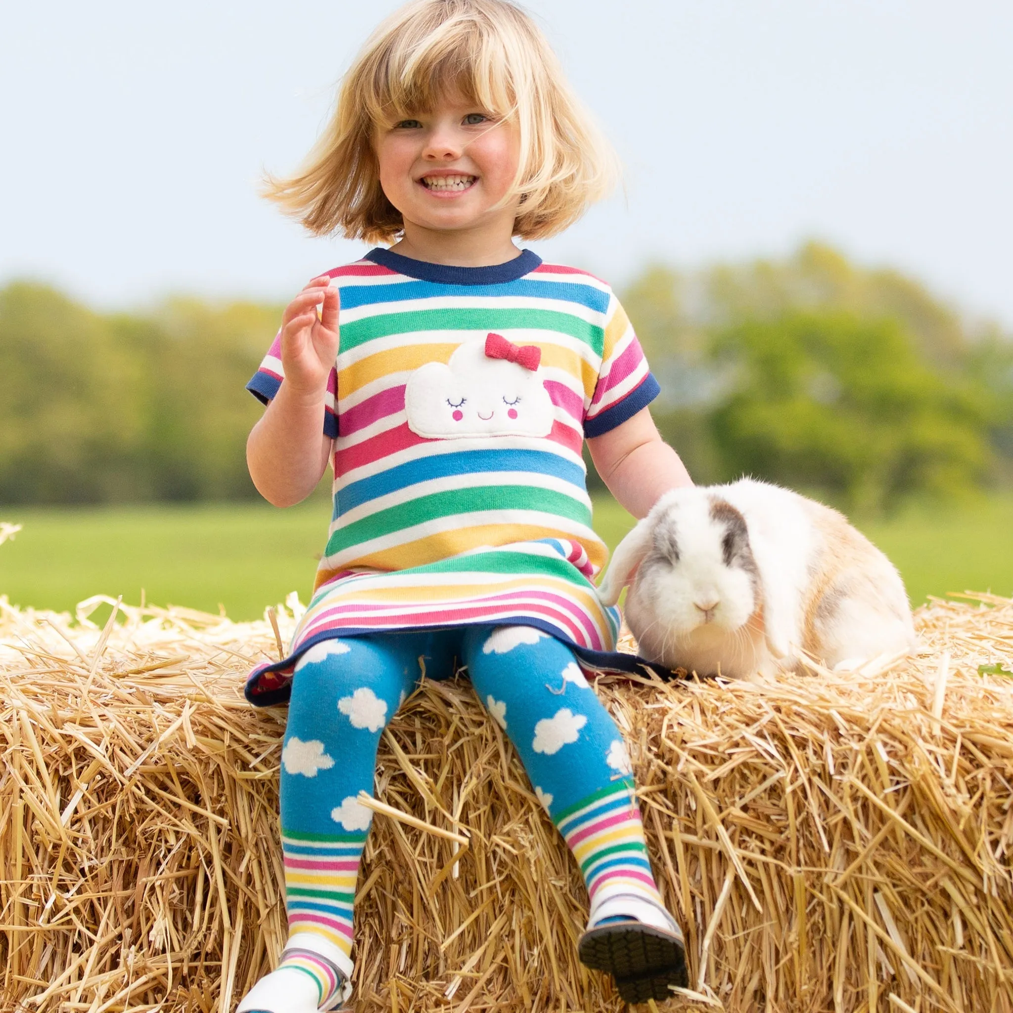 Happy cloud knit dress