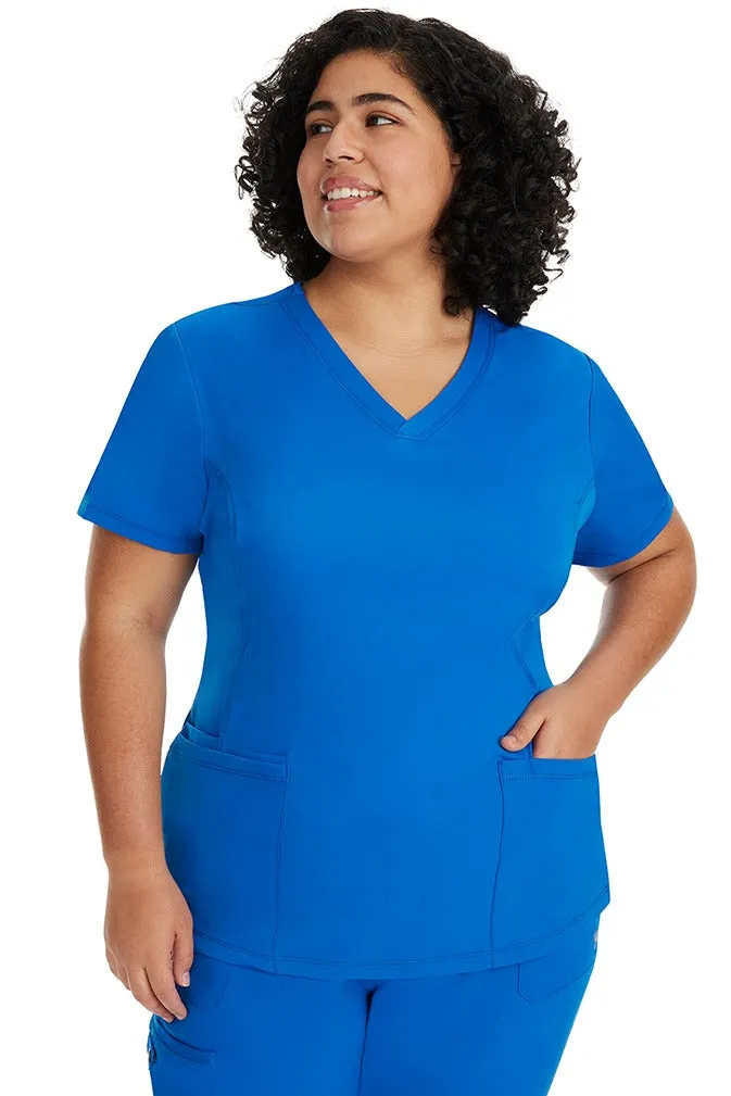 HH Works Women's Scrub Set Monica Top & Petite Rebecca Pant | Royal