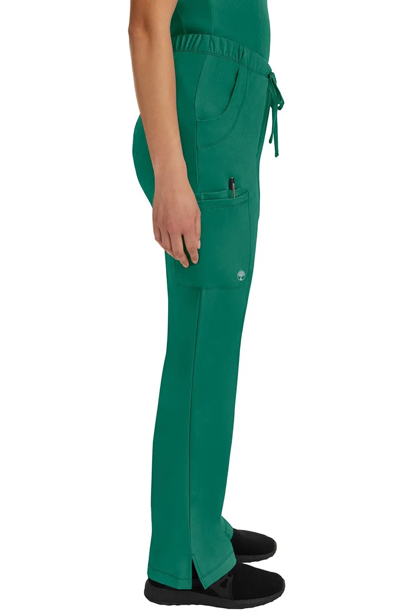 HH Works Women's Scrub Set Monica Top & Rebecca Pant | Hunter Green