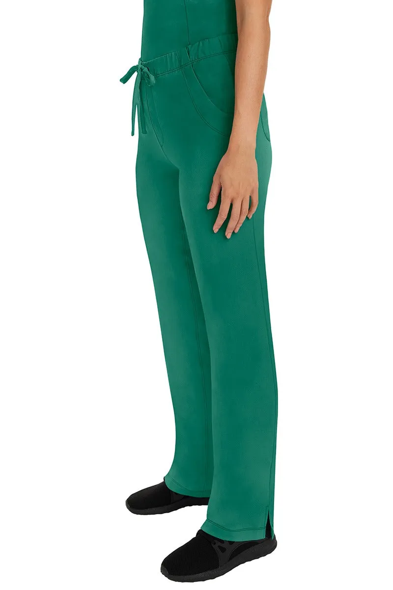 HH Works Women's Scrub Set Monica Top & Rebecca Pant | Hunter Green