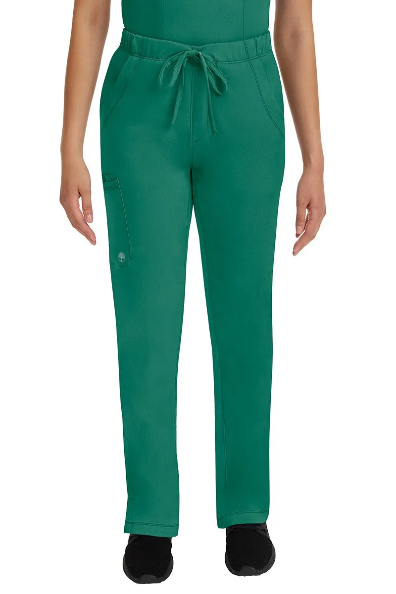 HH Works Women's Scrub Set Monica Top & Rebecca Pant | Hunter Green