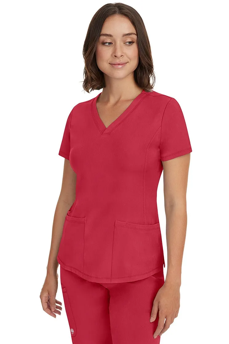 HH Works Women's Scrub Set Monica Top & Rebecca Pant | Red