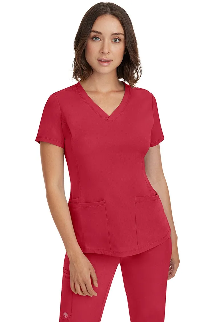 HH Works Women's Scrub Set Monica Top & Rebecca Pant | Red