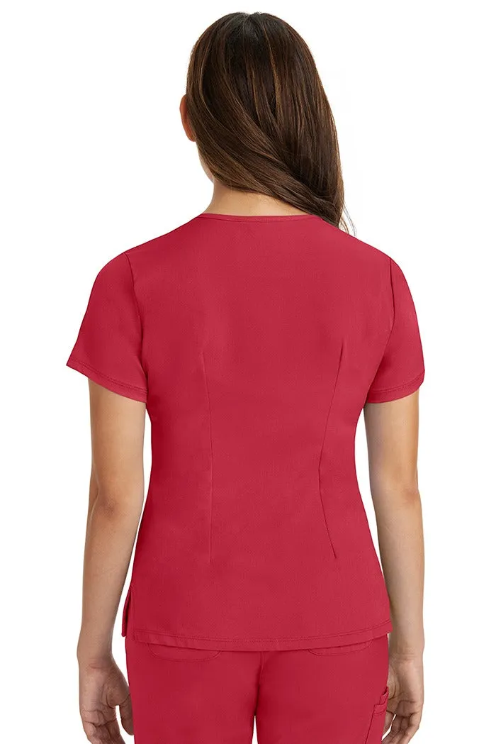 HH Works Women's Scrub Set Monica Top & Rebecca Pant | Red