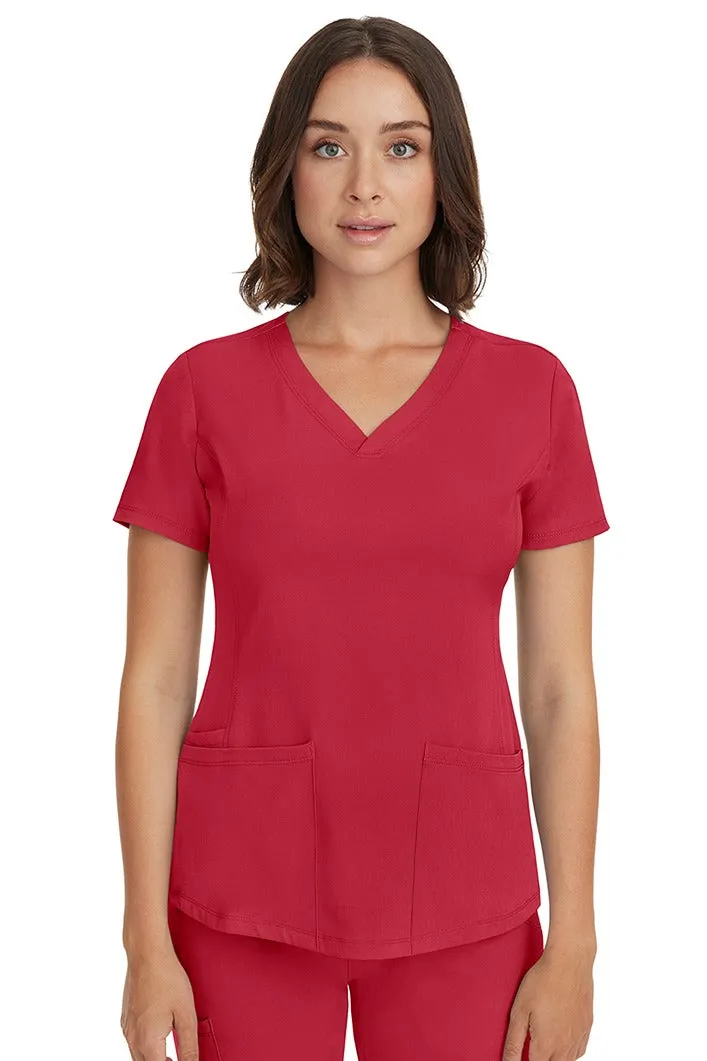 HH Works Women's Scrub Set Monica Top & Rebecca Pant | Red