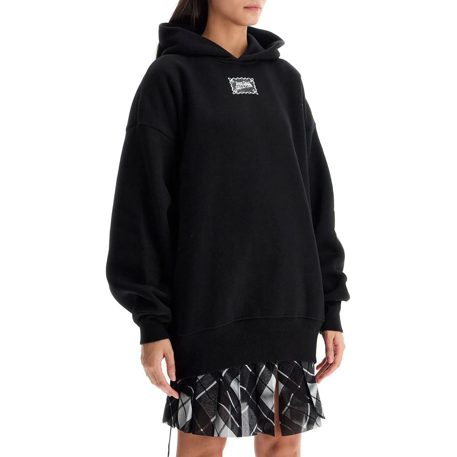 JEAN PAUL GAULTIER oversized hoodie with hood