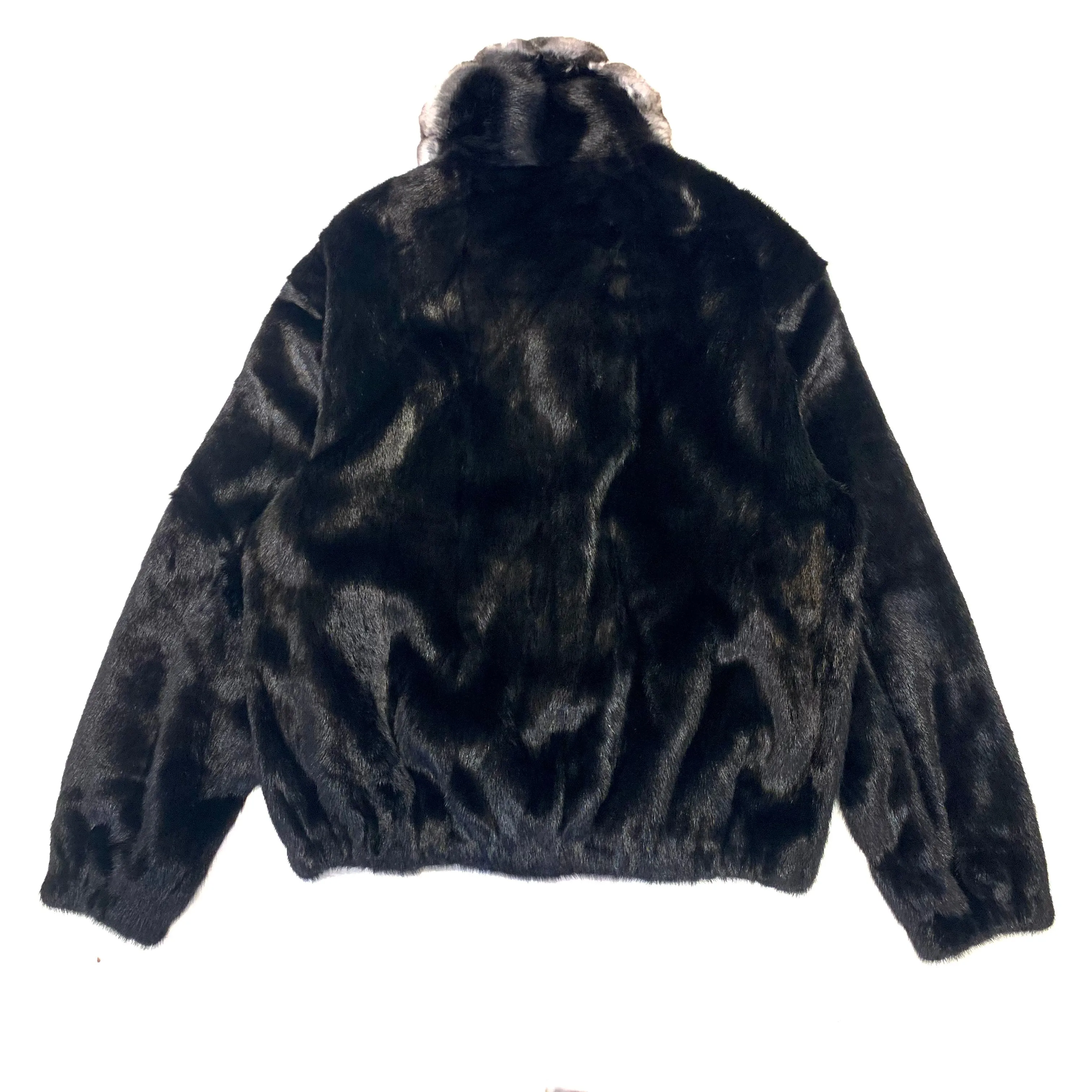 Kashani Chinchilla Collar Full Mink Fur Coat