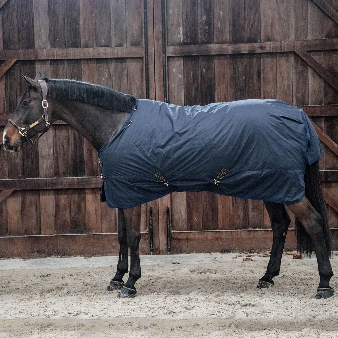 Kentucky Horsewear Hurricane Turnout Rug 150g - Navy