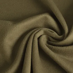 Khaki Beige Velour Coating Fabric 96097