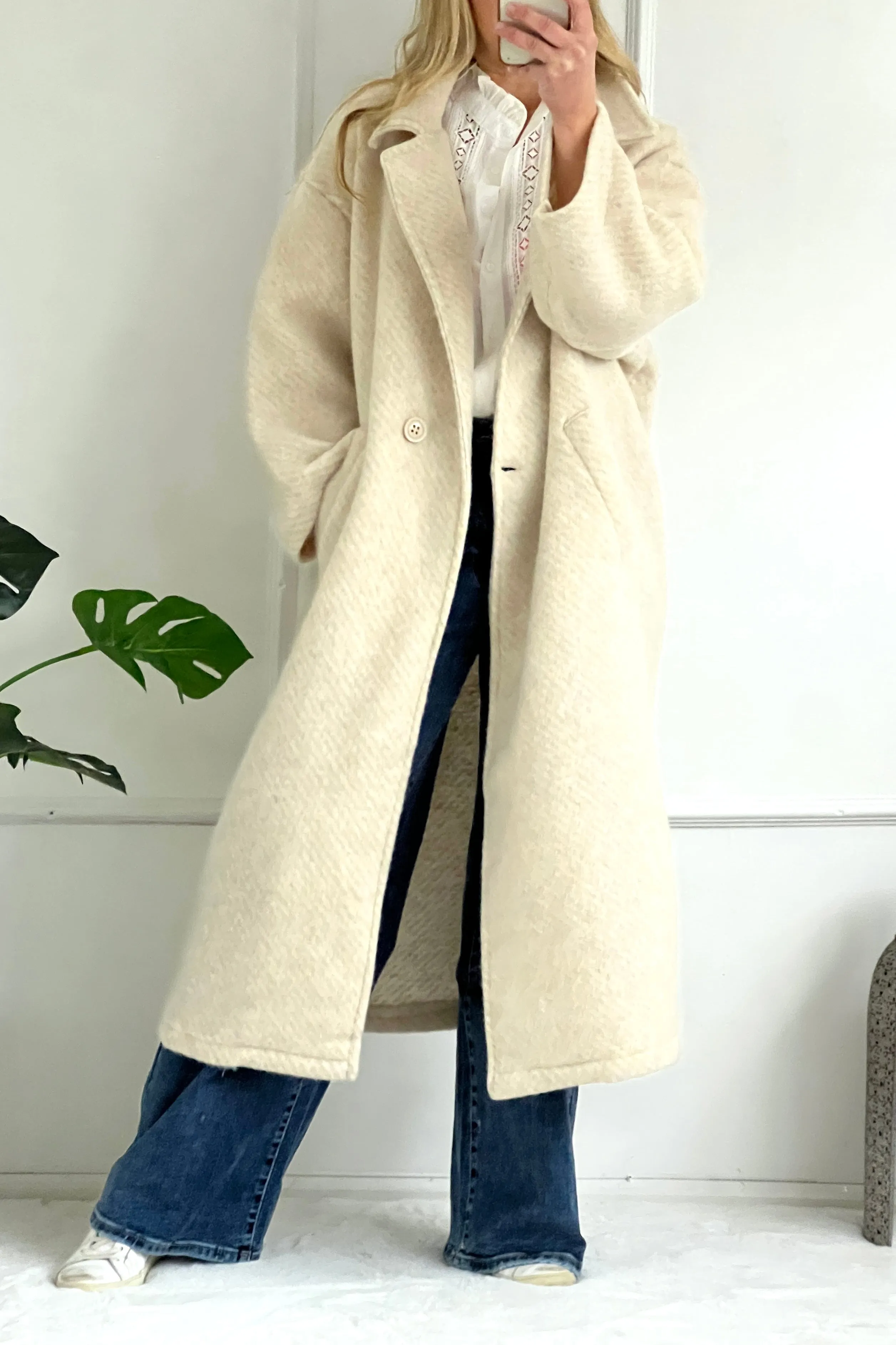 Kitty Coat | Cream