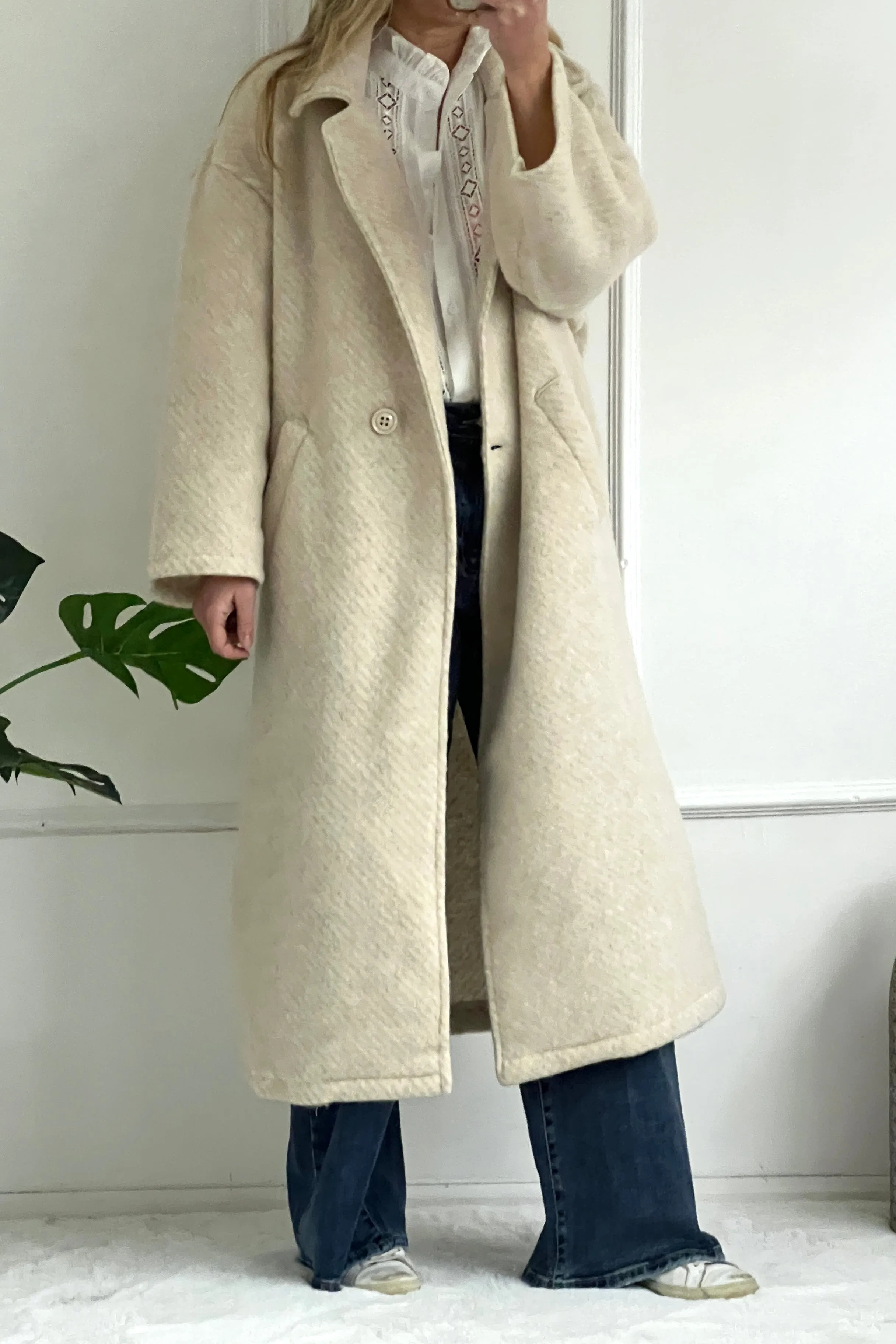 Kitty Coat | Cream