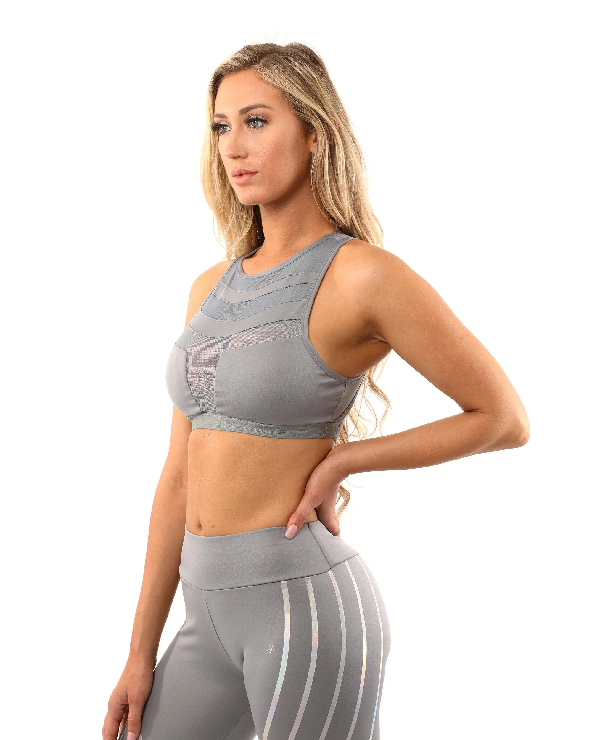 Laguna Set - Leggings & Sports Bra - Grey