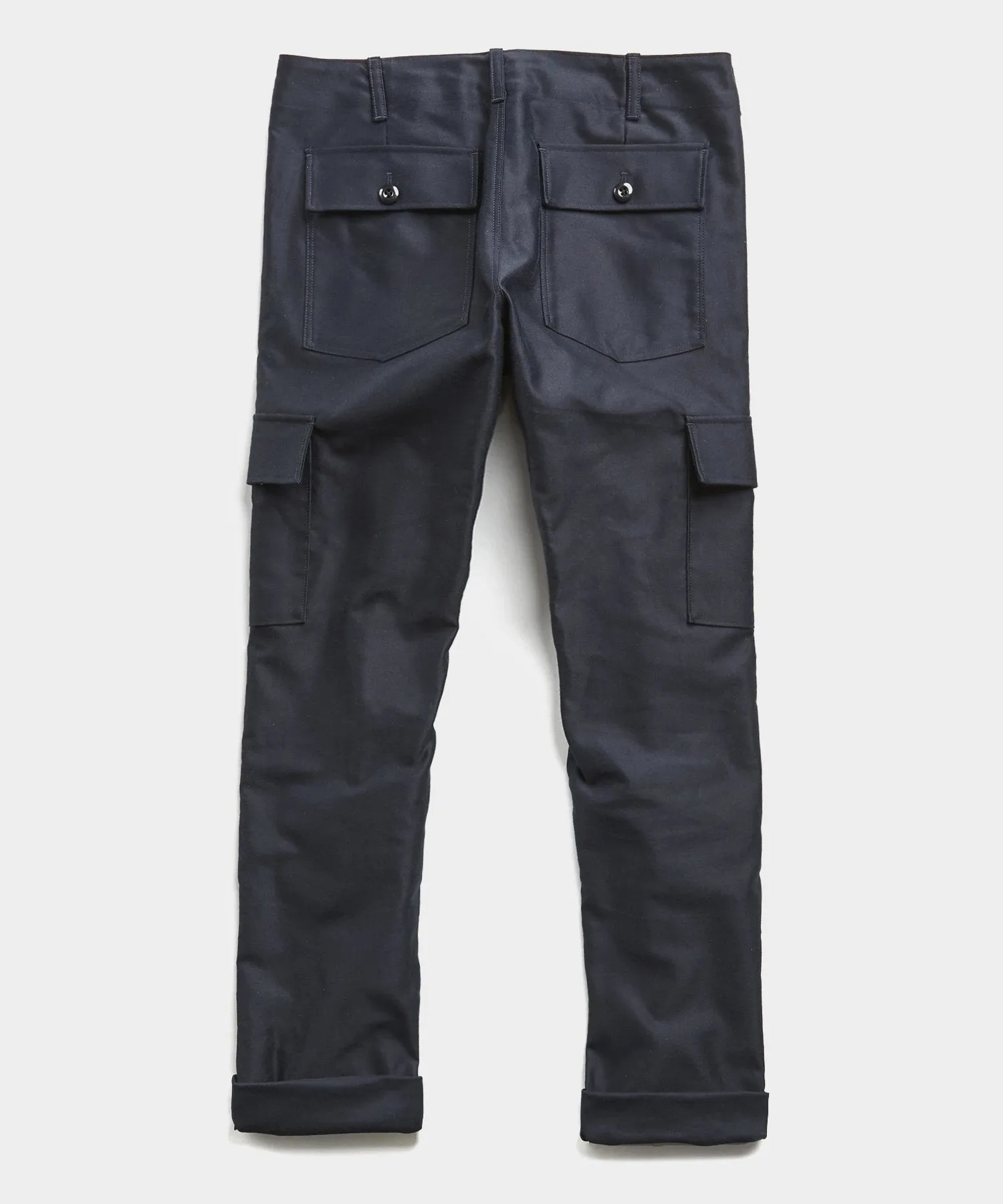 Made in New York Japanese Cotton Camp Cargo in Navy